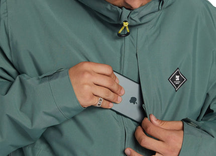 Chaqueta Nieve DC Basis Hombre Verde Oscuro Impermeable 10K