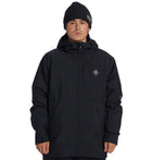 Chaqueta Nieve DC Basis Hombre Negro Impermeable 10K Ski
