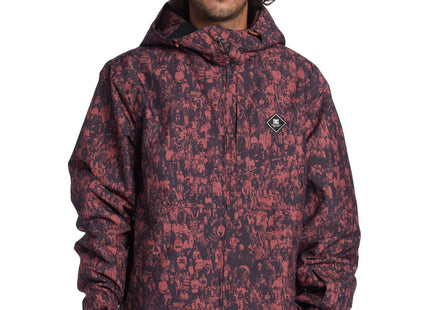 Chaqueta Nieve DC Basis Print Hombre Estampado Impermeable 10K