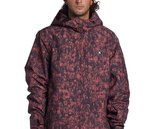 Chaqueta Nieve DC Basis Print Hombre Estampado Impermeable 10K