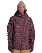 Chaqueta Nieve DC Basis Print Hombre Estampado Impermeable 10K