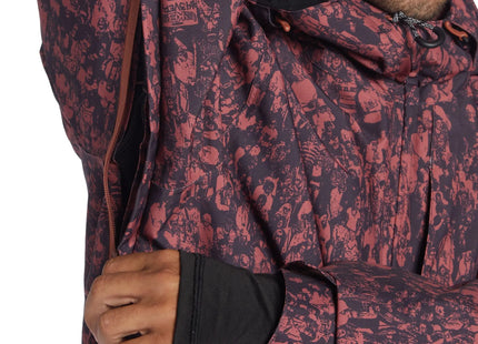 Chaqueta Nieve DC Basis Print Hombre Estampado Impermeable 10K