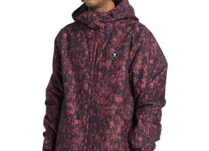Chaqueta Nieve DC Basis Print Hombre Estampado Impermeable 10K