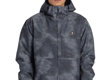 Chaqueta Nieve DC Basis Print Hombre Negro Estampado 10K
