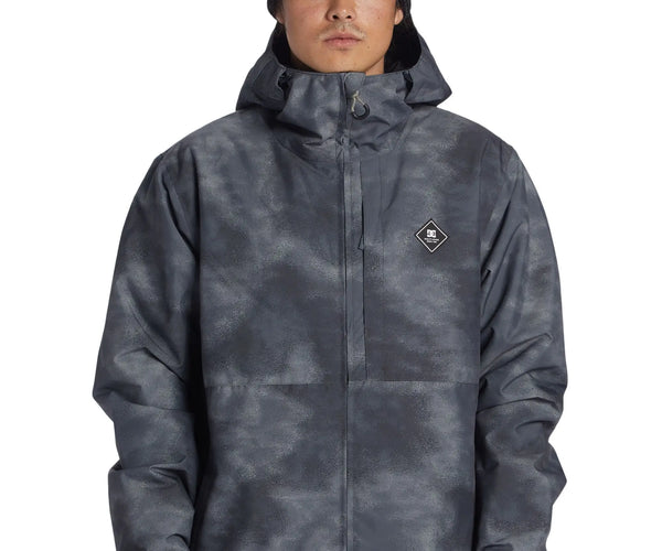 Chaqueta Nieve DC Basis Print Hombre Negro Estampado 10K