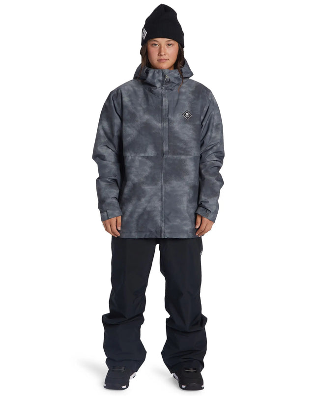 Chaqueta Nieve DC Basis Print Hombre Negro Estampado 10K