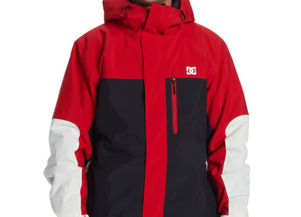 Chaqueta Nieve DC Defiant Hombre Rojo Barbados Cherry 10K