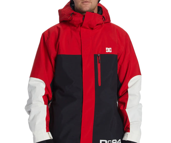 Chaqueta Nieve DC Defiant Hombre Rojo Barbados Cherry 10K