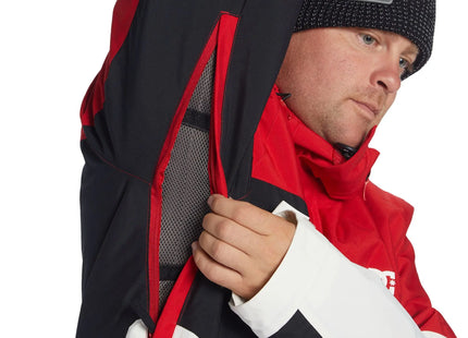 Chaqueta Nieve DC Defiant Hombre Rojo Barbados Cherry 10K