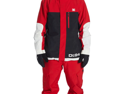 Chaqueta Nieve DC Defiant Hombre Rojo Barbados Cherry 10K
