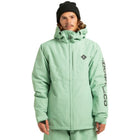 Chaqueta DC Basis Snow Hombre Verde Pálido Negro 10K Profill
