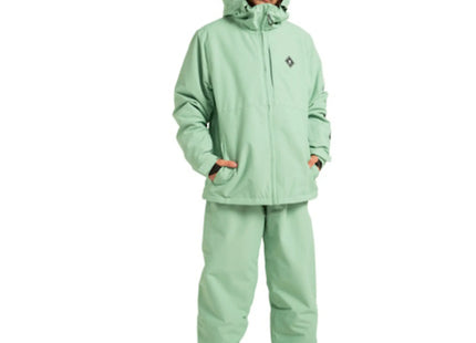 Chaqueta DC Basis Snow Hombre Verde Pálido Negro 10K Profill