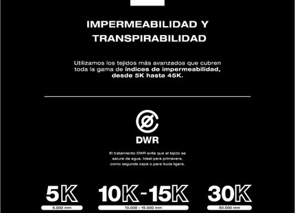 Chaqueta DC Basis Snow Hombre Verde Pálido Negro 10K Profill