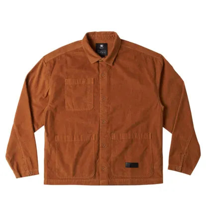 Chaqueta DC Juncture Chore Coat Hombre Café Algodón Urbana