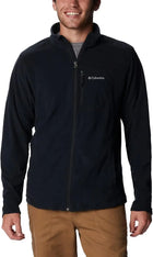 Polar Columbia Klamath Range II Hombre Negro Full Zip Microfleece