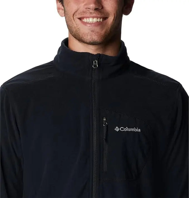 Polar Columbia Klamath Range II Hombre Negro Full Zip Microfleece