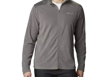 Polar Columbia Klamath Range II Hombre Gris Full Zip Microfleece