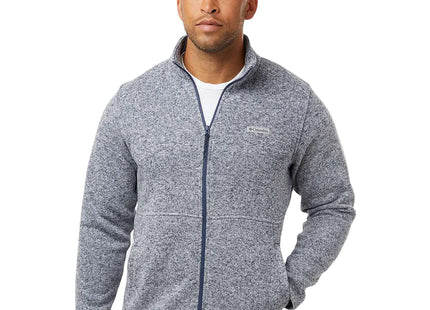 Polar Columbia Alto Pass Full Zip Hombre Azul Oscuro Fleece