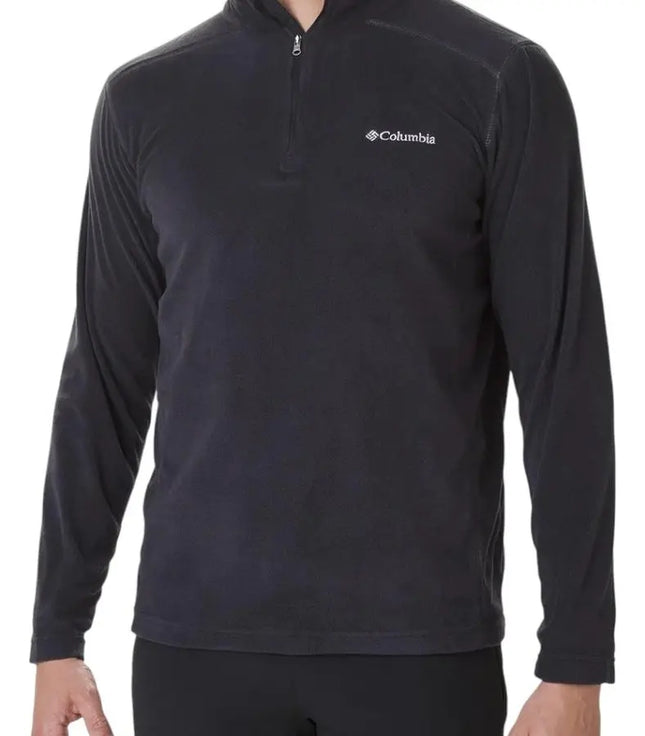 Polar Columbia Klamath Range II Half Zip Hombre Negro UPF 50