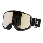 Antiparras Nieve Salomon Aksium 2.0 Access LBF Negro Flash Gold Cat 2
