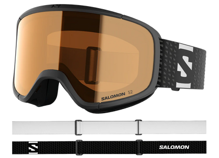 Antiparras Nieve Salomon Aksium 2.0 Access Negro Flash Tonic Orange Cat 2