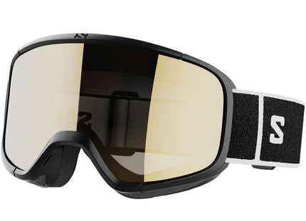 Antiparras Nieve Salomon Aksium 2.0 Access Negro Gold Cat 2 Ski Snowboard