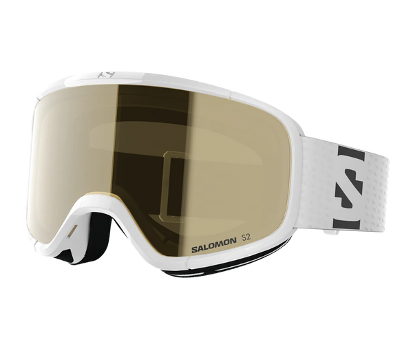 Antiparras Nieve Salomon Aksium 2.0 Access Blanco Flash Gold Cat 2 Ski