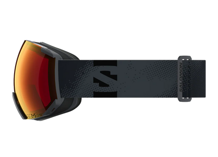 Antiparras Nieve Salomon Radium Sigma Ebony Rojo Cat 2 Ski Snowboard