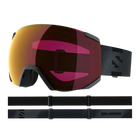 Antiparras Nieve Salomon Radium Sigma Ebony Rojo Cat 2 Ski Snowboard