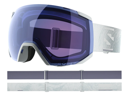 Antiparras Nieve Salomon Radium Sigma Ice Flow Azul Cat 2 Ski Snowboard