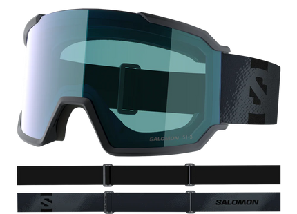Antiparras Nieve Salomon S/View 3 Fotocromática Ebony Azul Cat 1-3 Ski