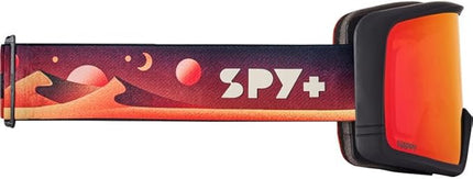 Antiparras Nieve SPY Megalith Top Wallisch Bronce Rojo Espejo