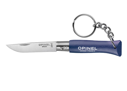 Cuchillo Opinel Key Ring N°04 Azul Llavero Compacto