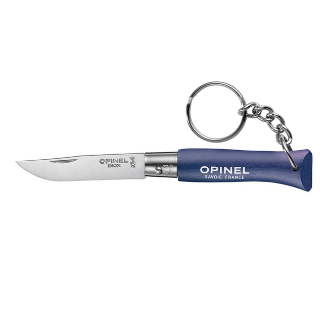 Cuchillo Opinel Key Ring N°04 Azul Llavero Compacto
