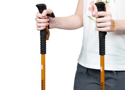 Bastones Trekking Doite Crossing Aluminio 7075 Anti-Shock Par