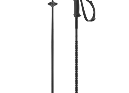 Bastón Ski Salomon Polar Negro Aluminio Arandela On-Piste
