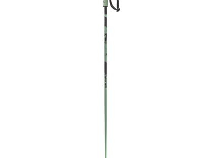 Bastón Ski Salomon Steep Verde Iceberg Negro Aluminio Freeride