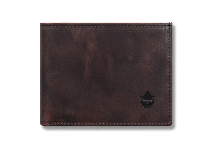 Billetera Gnomo Lumi De Cuero Con Porta Tarjetas Color Cuero Cafe