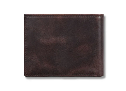 Billetera Gnomo Lumi De Cuero Con Porta Tarjetas Color Cuero Cafe