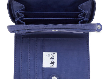 BILLETERA KIPLING MONEY LOVE OCEAN BLUE