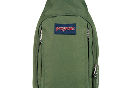 Bolso Sling Jansport Move 6L Verde Oliva Cruzado Urbano