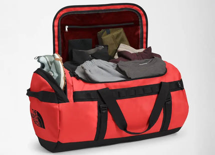 Bolso TNF Base Camp Duffel L 95L Rojo PVC Reciclado Resistente