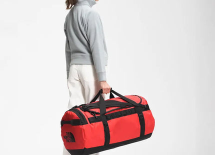 Bolso TNF Base Camp Duffel L 95L Rojo PVC Reciclado Resistente