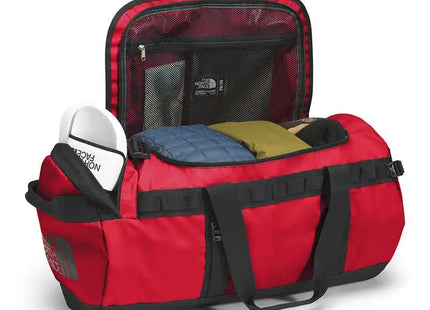 Bolso TNF Base Camp Duffel M 71L Rojo PVC Reciclado Resistente