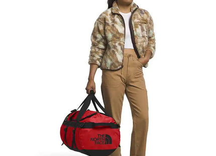 Bolso TNF Base Camp Duffel M 71L Rojo PVC Reciclado Resistente