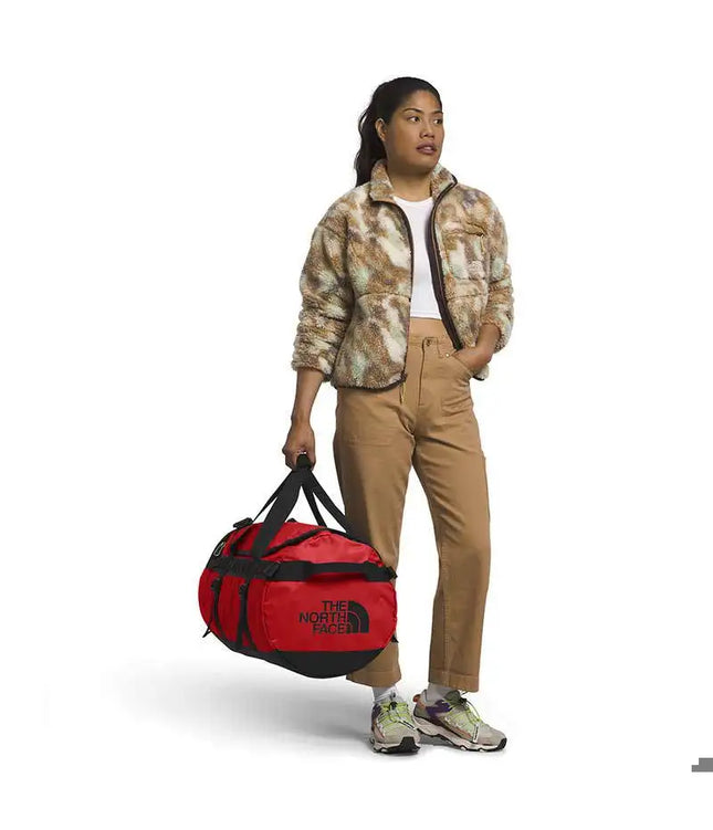Bolso TNF Base Camp Duffel M 71L Rojo PVC Reciclado Resistente