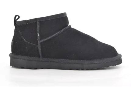 Bota Due Verona Niña Negro Gamuza Chiporro Invierno
