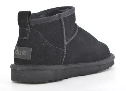 Bota Due Verona Niña Negro Gamuza Chiporro Invierno