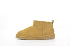 Bota Due Verona Niña Camel Gamuza Chiporro Invierno