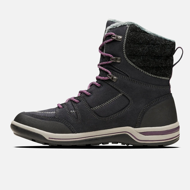 Bota Lippi Polar Light Mujer Negro Térmica Impermeable Invierno